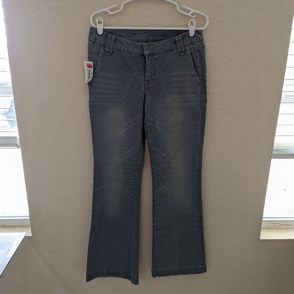 Seven Vintage Low Rise Jeans Denim Light Wash Size 30 NWT Deadstock 90s Y2K